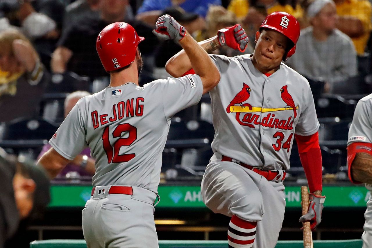 DeJong's 3 homers lead Cardinals over Pirates 148