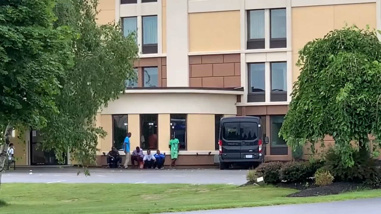 Cheektowaga looking into hotels housing migrants