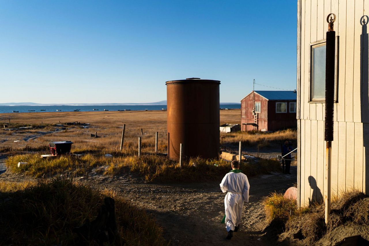 Climate migration Alaska village resists despite threats