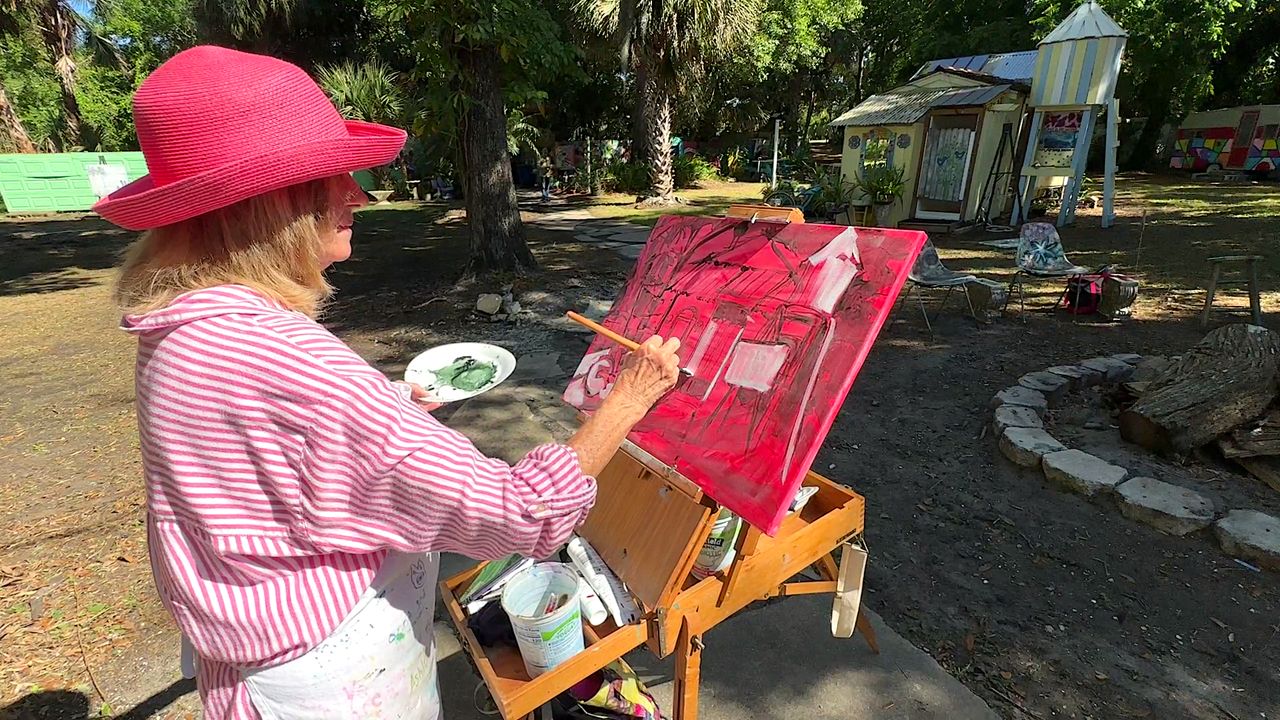 Titusville's tiny house studio offers space to be an artist
