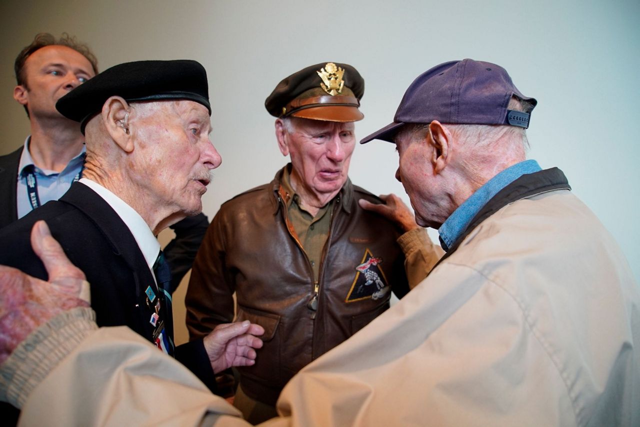 For DDay survivor, perhaps last trip to Omaha Beach