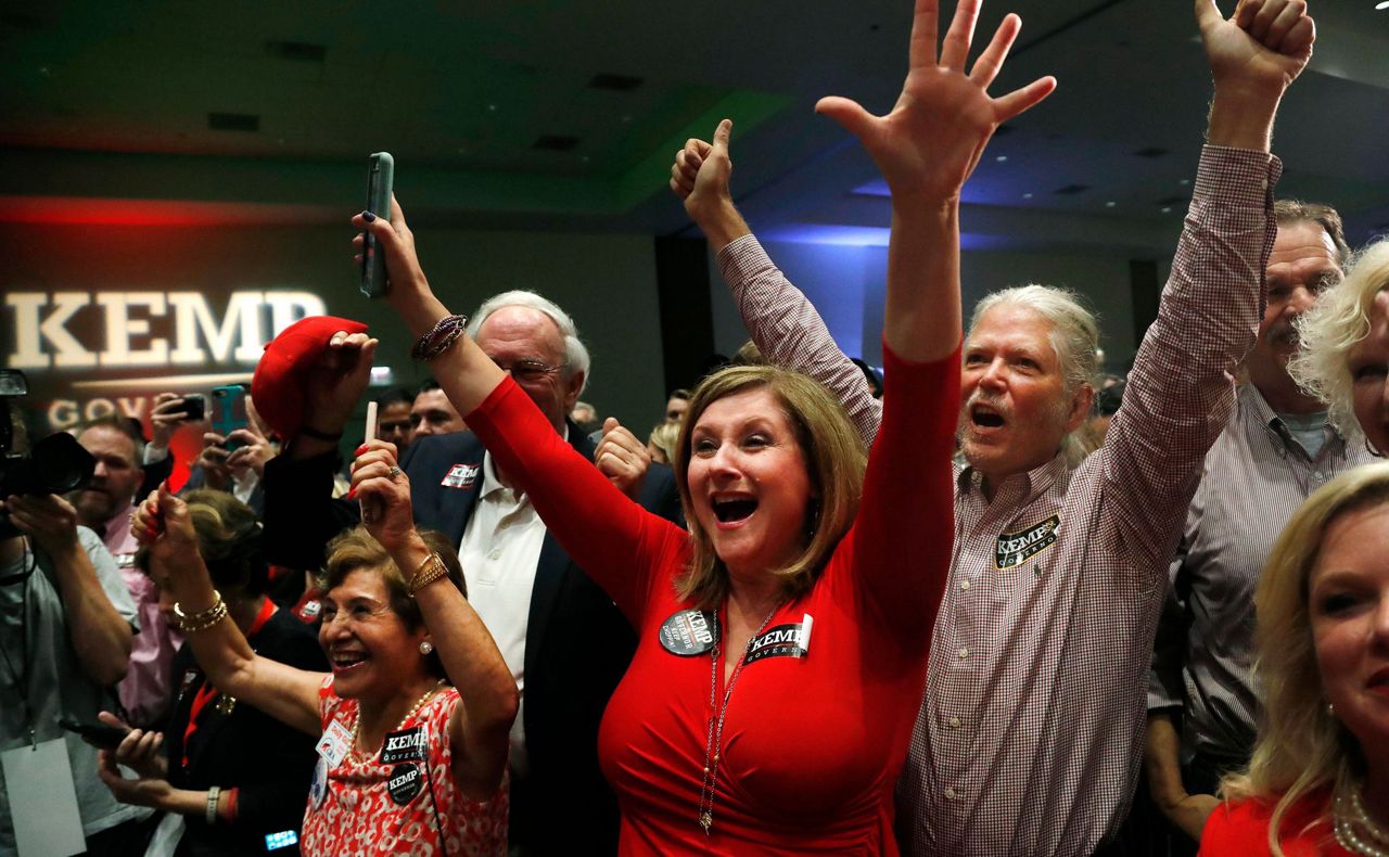 Abrams, Kemp await more ballots in governor's race