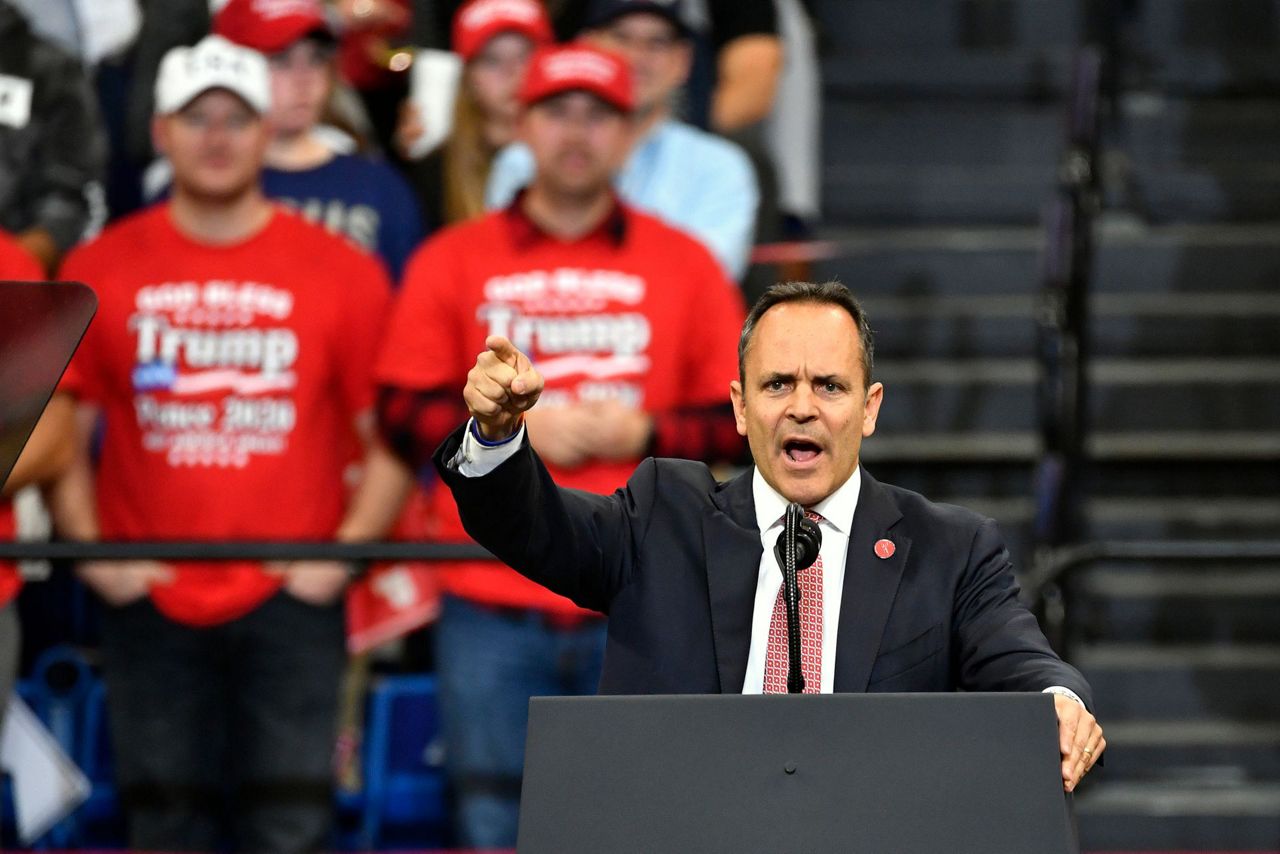 Kentucky governor looks for lastminute boost from Trump