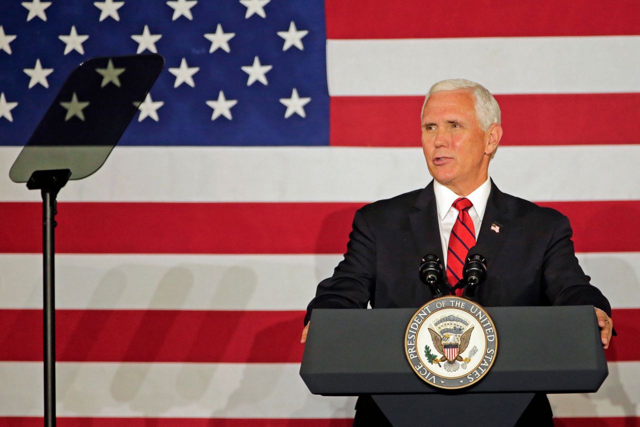 Pence turns up heat on Biden with Wisconsin speech