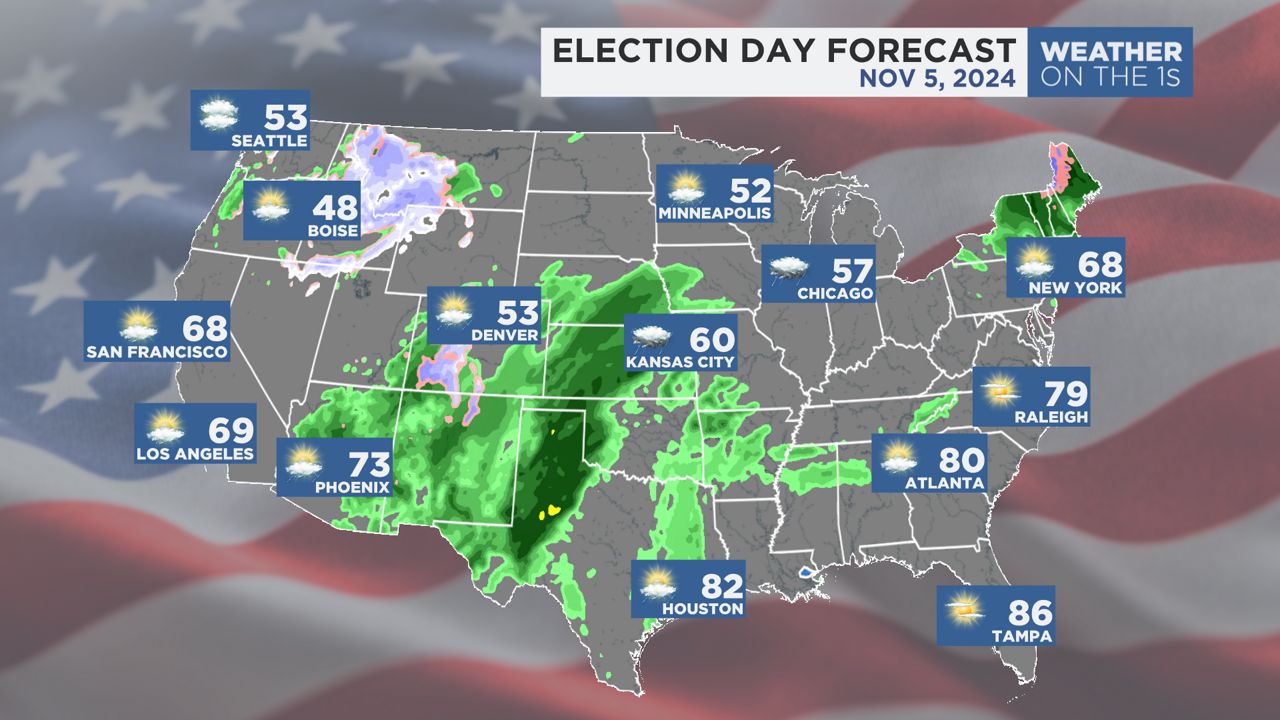 How weather can influence voters on Election Day