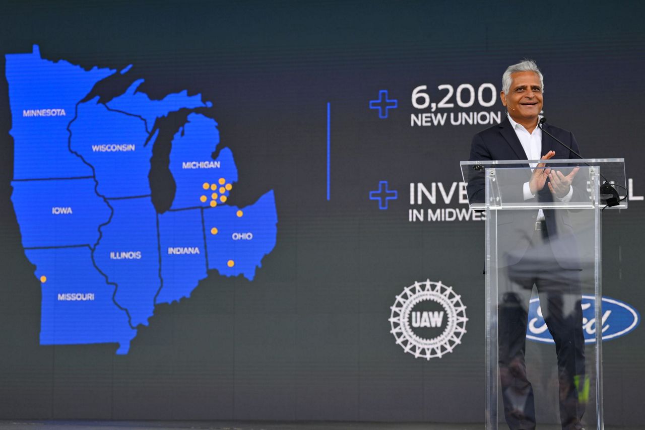 Ford plans to add 6,200 jobs in Ohio, Michigan and Missouri