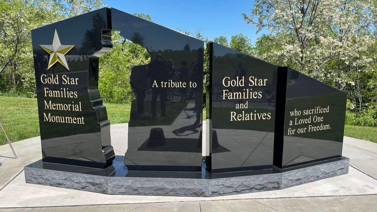 Gold Star Families Memorial Monument unveiled
