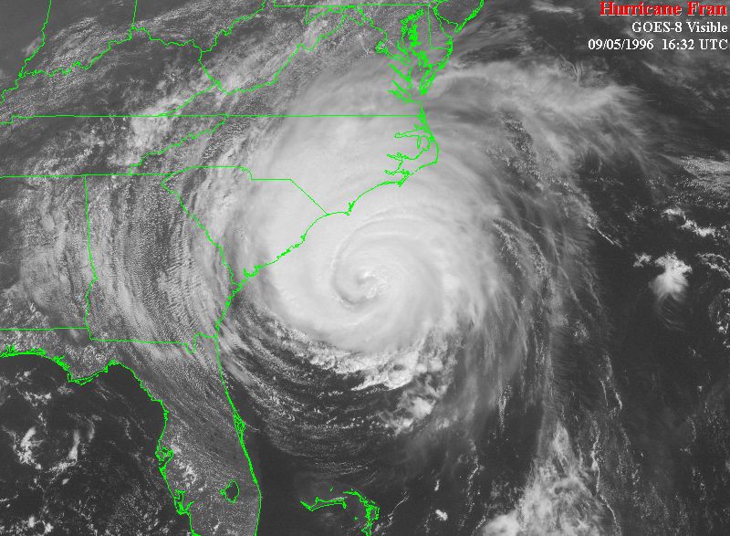 The Year Two Hurricanes Hit North Carolina