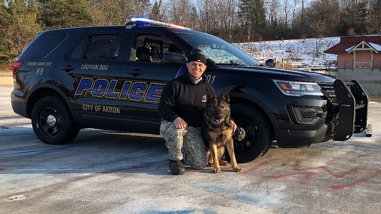 Akron Adds Four K9s to Growing Ranks of Police Department