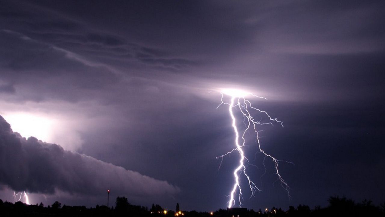 Two hospitalized after lightning strike