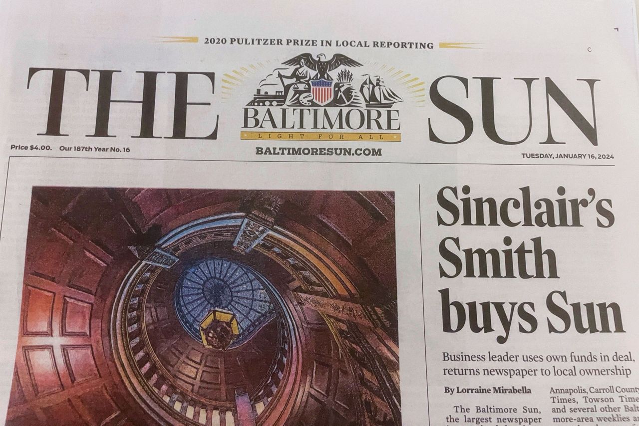 The Baltimore Sun is returning to local ownership — with a buyer who