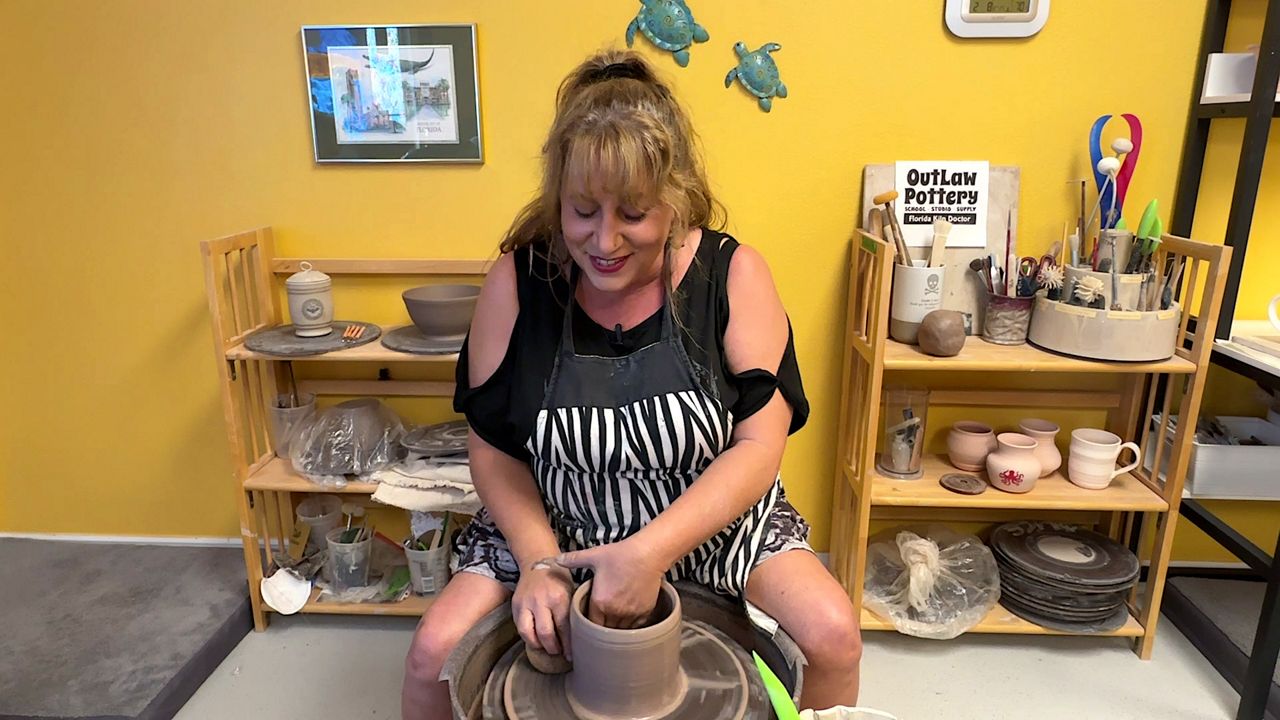Learn how to craft clay at Outlaw Pottery classes in Cocoa