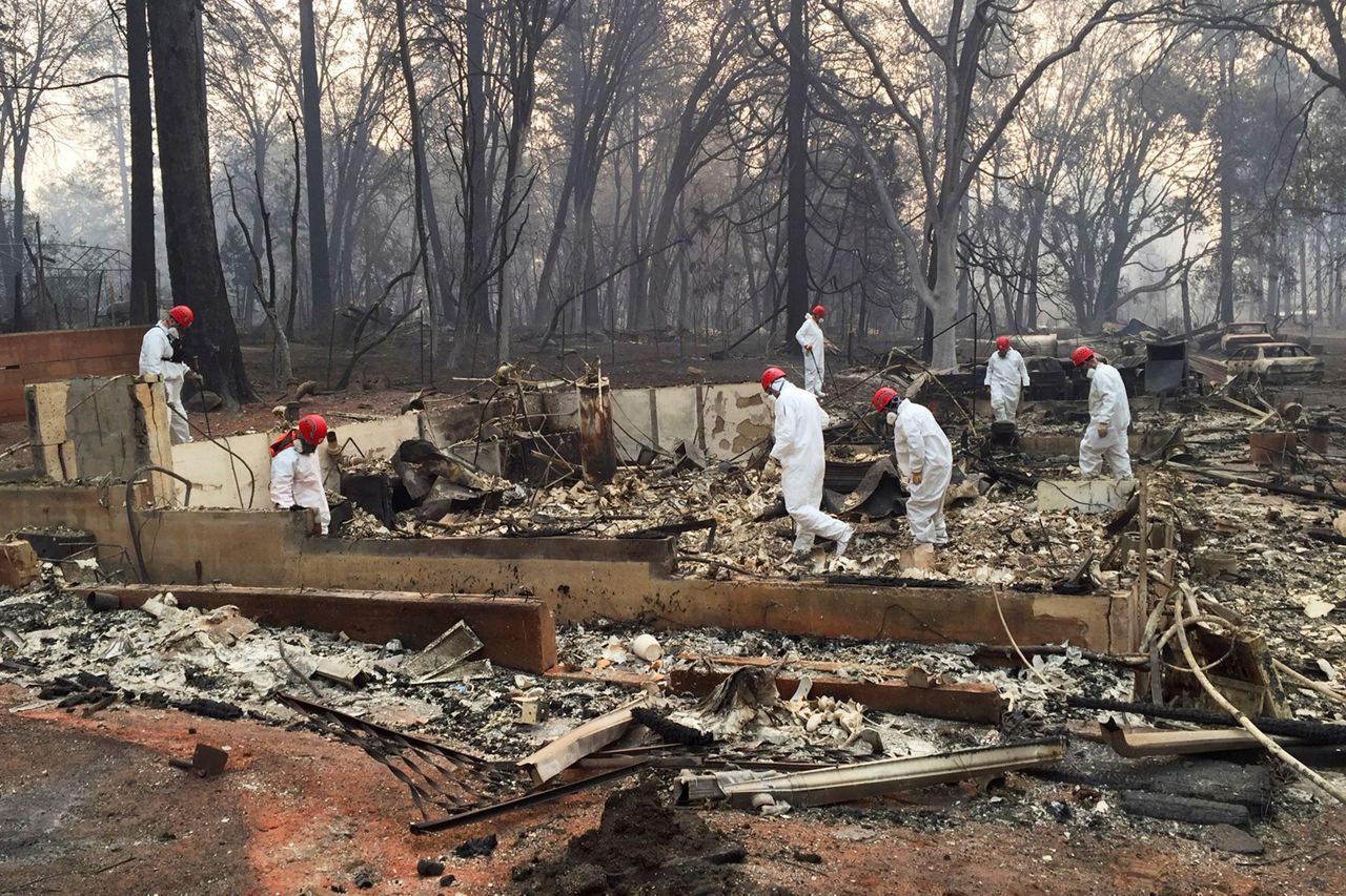 Number of missing hard to peg in deadly California wildfire