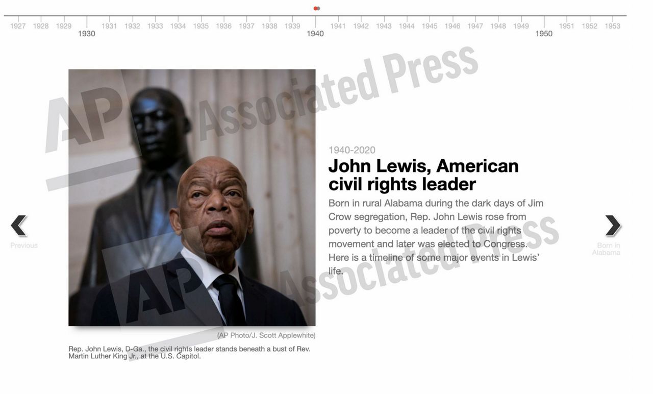 Remembering John Lewis, rights icon and `American hero'