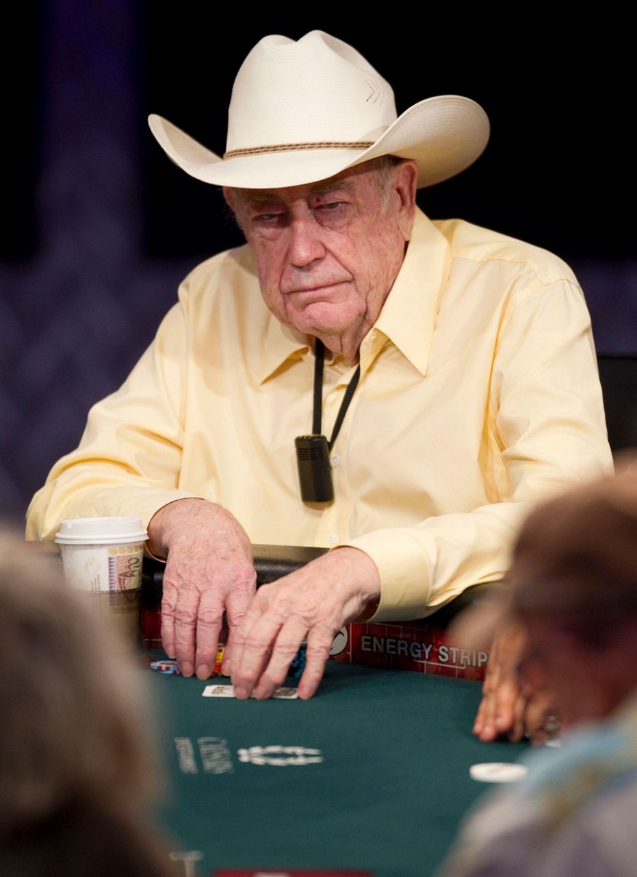 2time world champion Doyle Brunson, called the Godfather of Poker