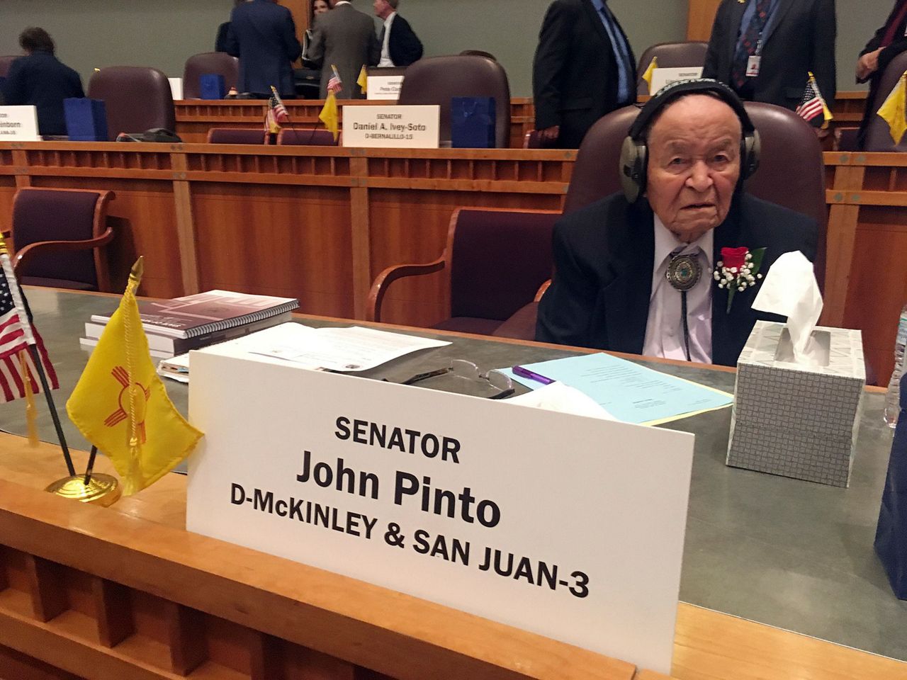 WWII Code Talker and longtime NM lawmaker dies at 94