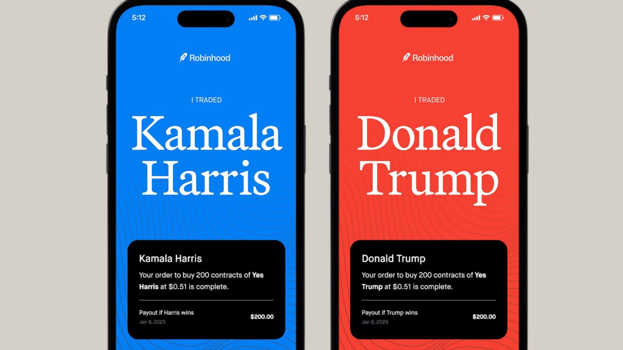 Robinhood launches presidential election trades