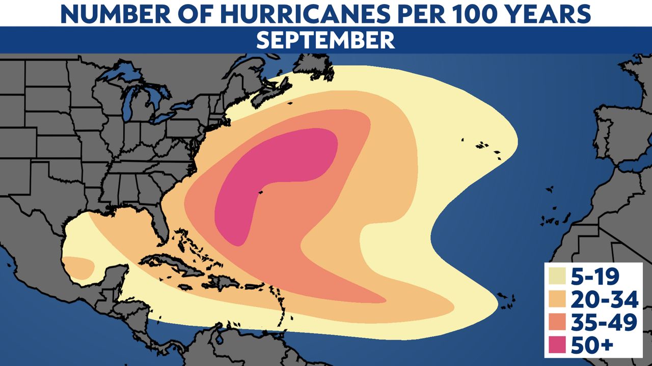 In the peak of hurricane season, here's where storms form