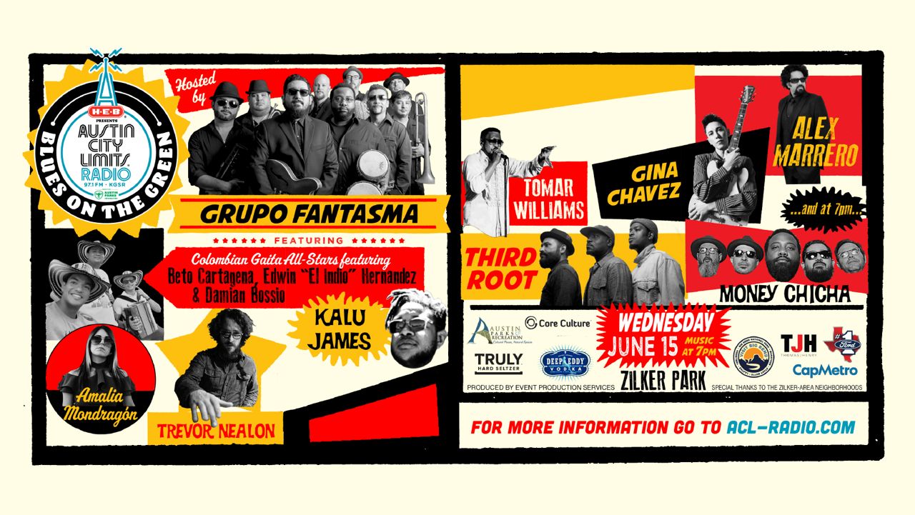 Summertime tradition Blues on the Green back at Zilker Park