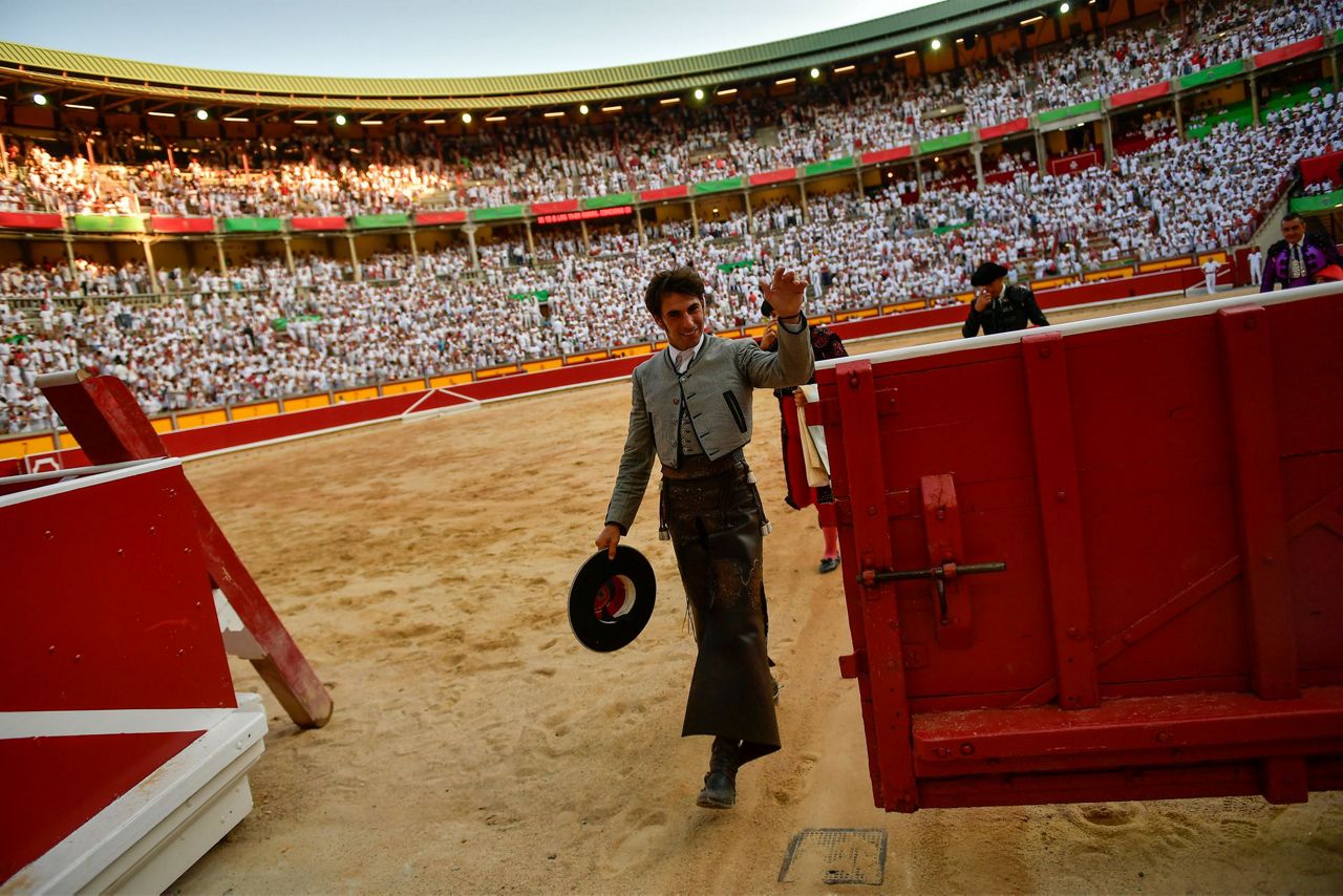 AP PHOTOS Fear, glory for Spain's mounted bullfighters