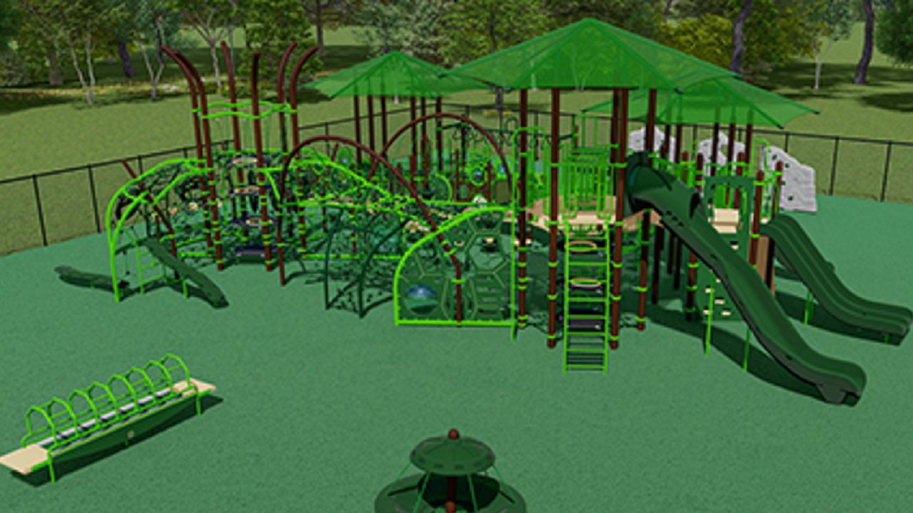 Building begins First ADA Accessible playground in Manatee