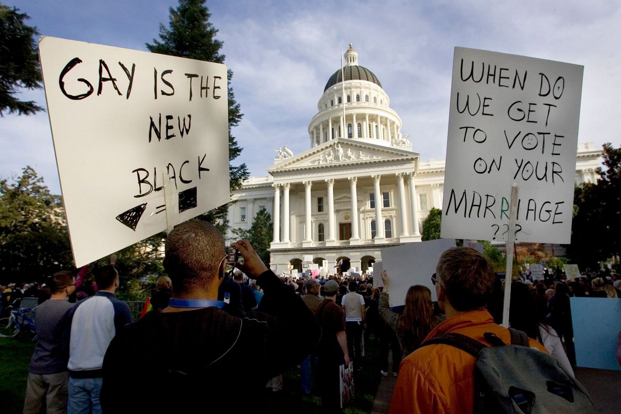 California will try to enshrine right to samesex marriage