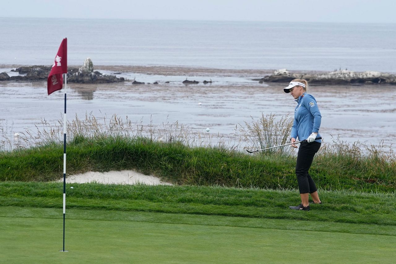 Rose Zhang is making everyone look in the US Women's Open at Pebble Beach