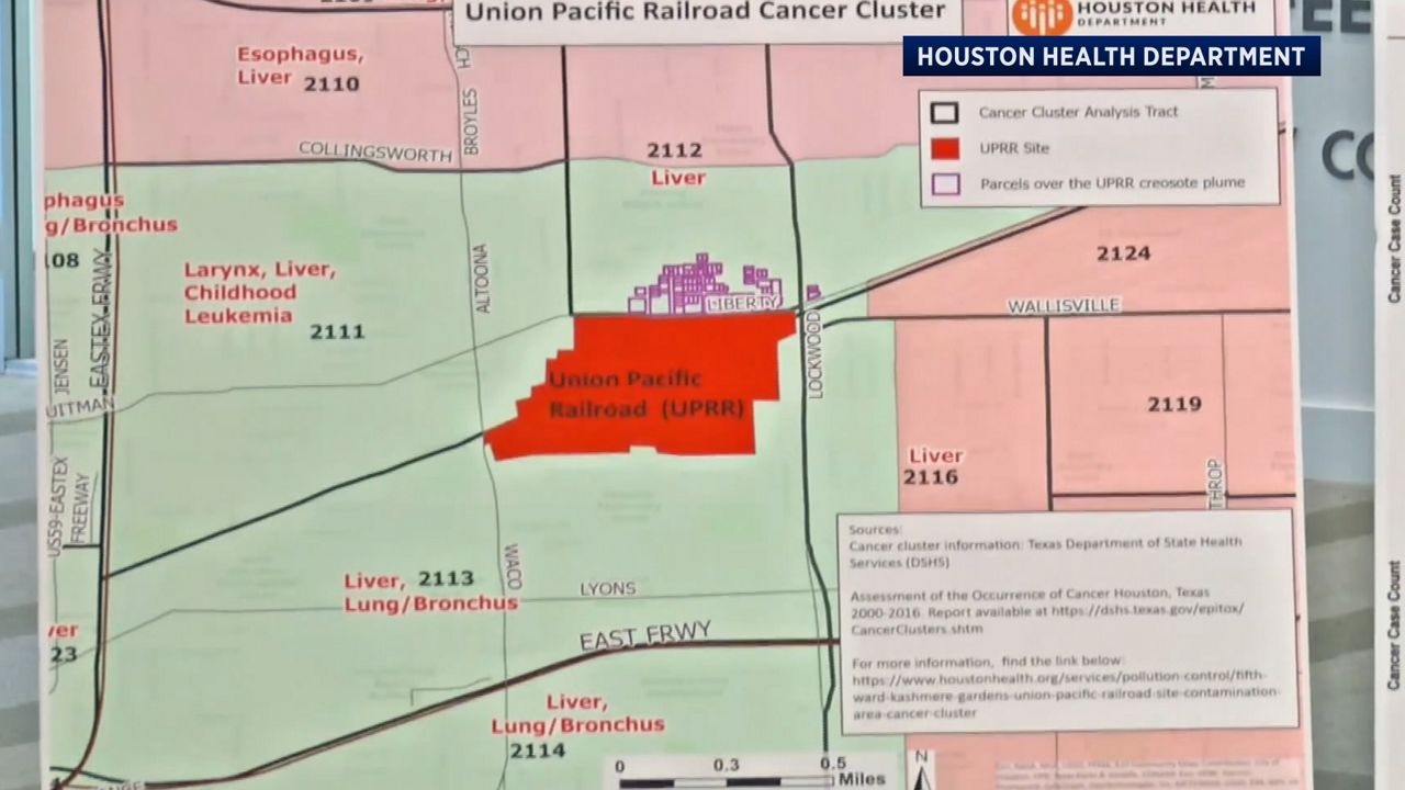 Residents blame Union Pacific railroad for cancer clusters