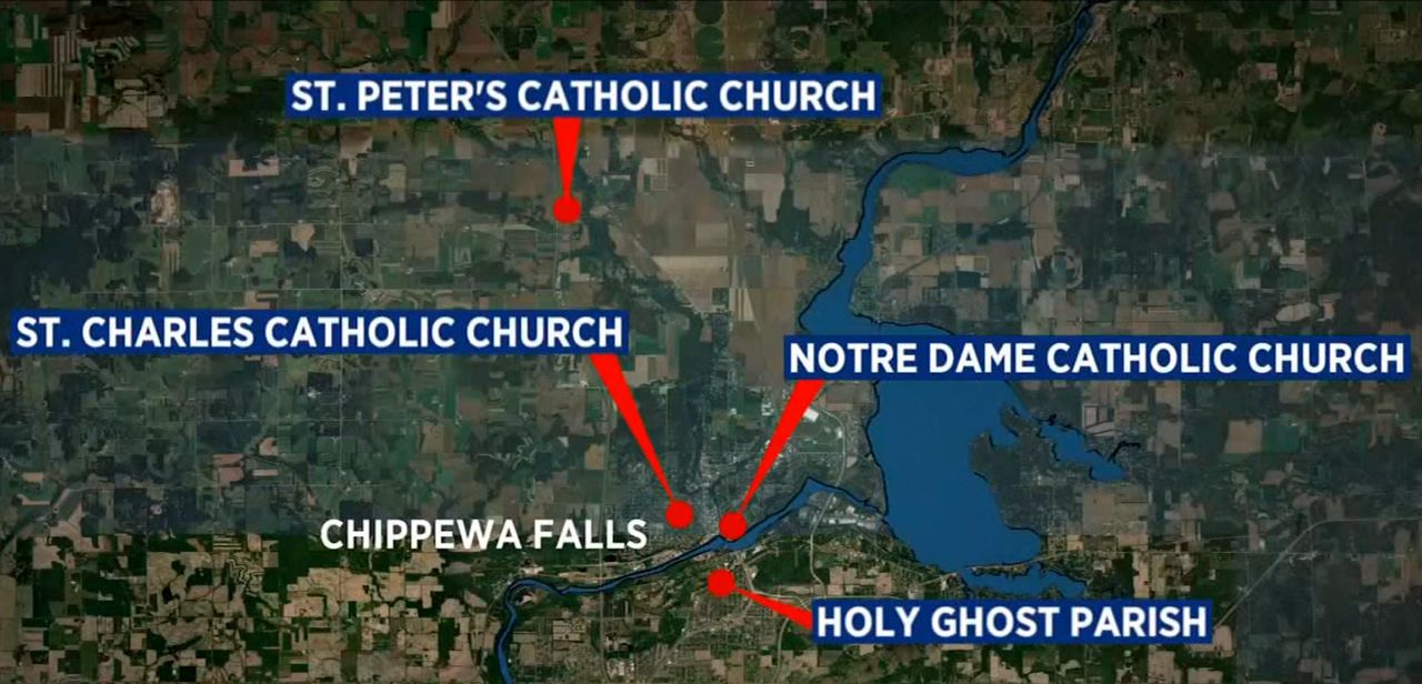Catholic churches across Wisconsin vandalized