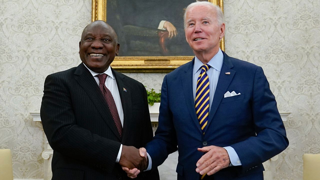 Biden calls South Africa a vital voice despite Russia stance