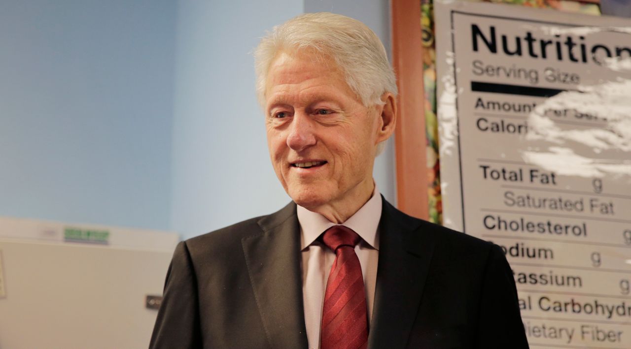 President Bill Clinton is celebrating 20 years in Harlem