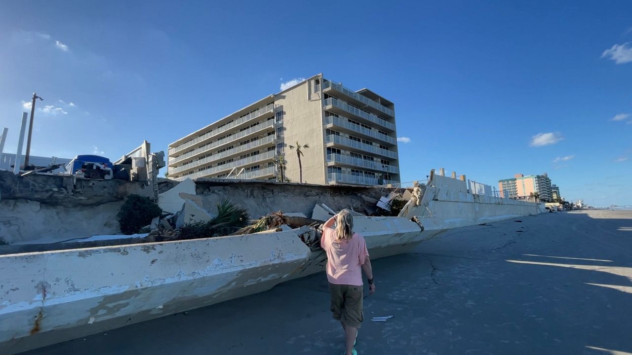 Daytona Beach Shores buildings being evaluated after Nicole