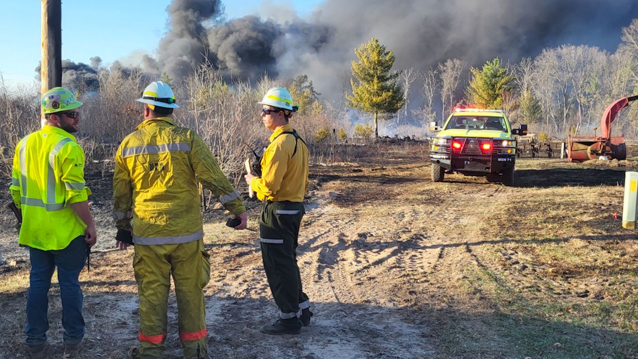 Wisconsin officials require burning permits in 13 counties