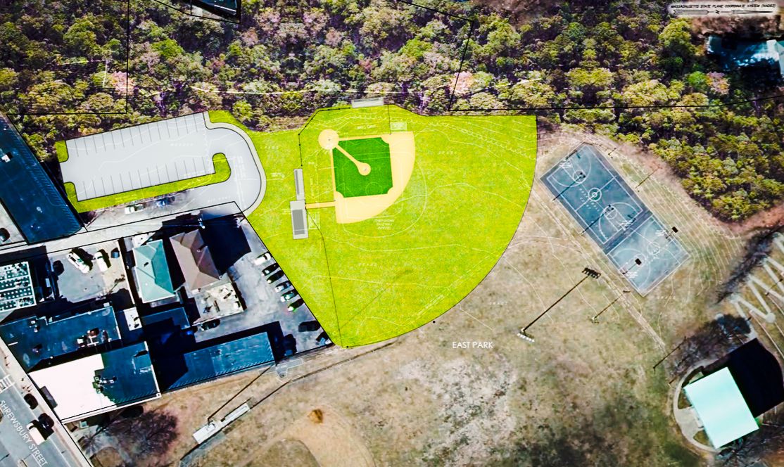 Proposed updates for East Park little league field