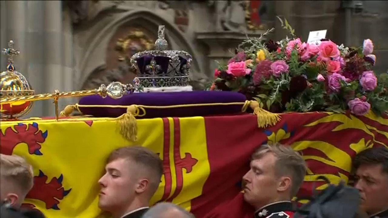 Funeral de la reina Isabel II en la Abadía de Westminster
