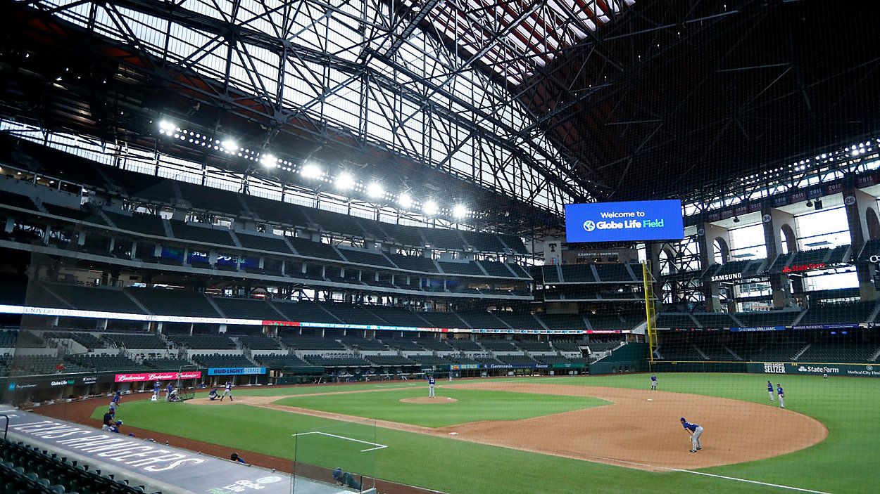 Texas Rangers Opening Stadium at Full Capacity Monday