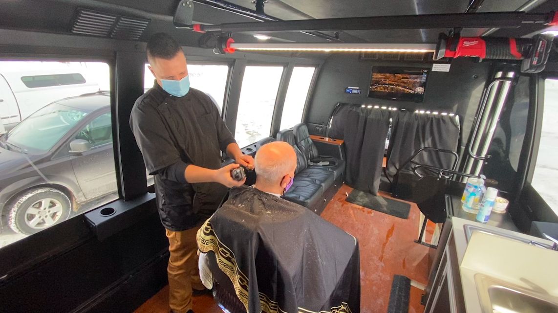 Wisconsin Barber Hits the Road in New Way to Cut Hair