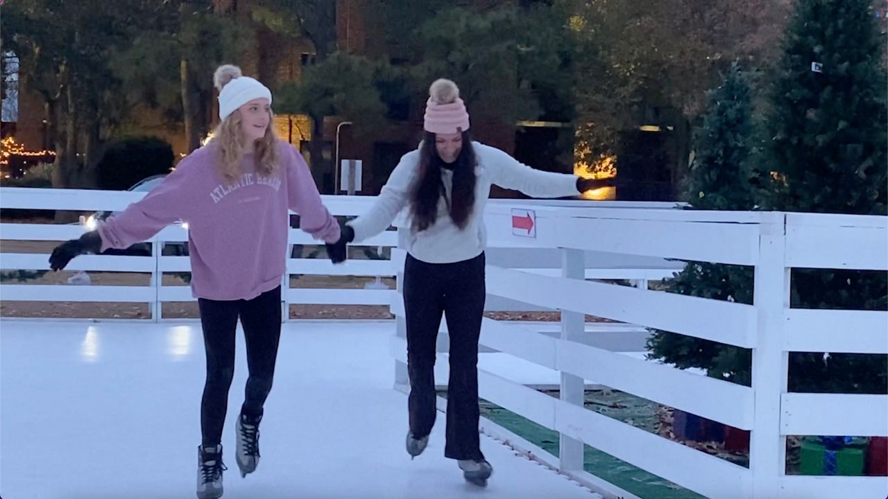 Synthetic Ice Skating