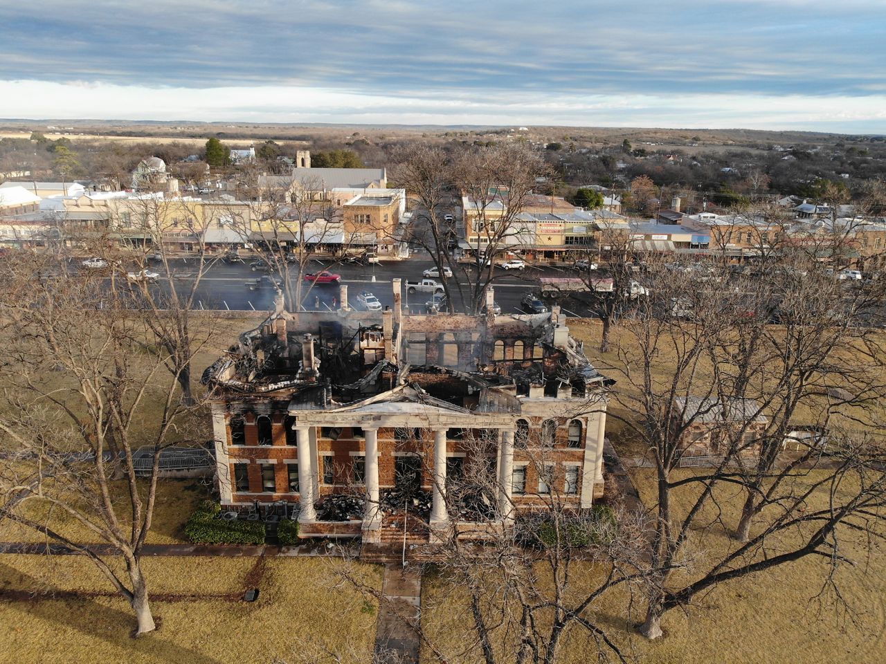 111YearOld Mason County Courthouse Destroyed in Fire