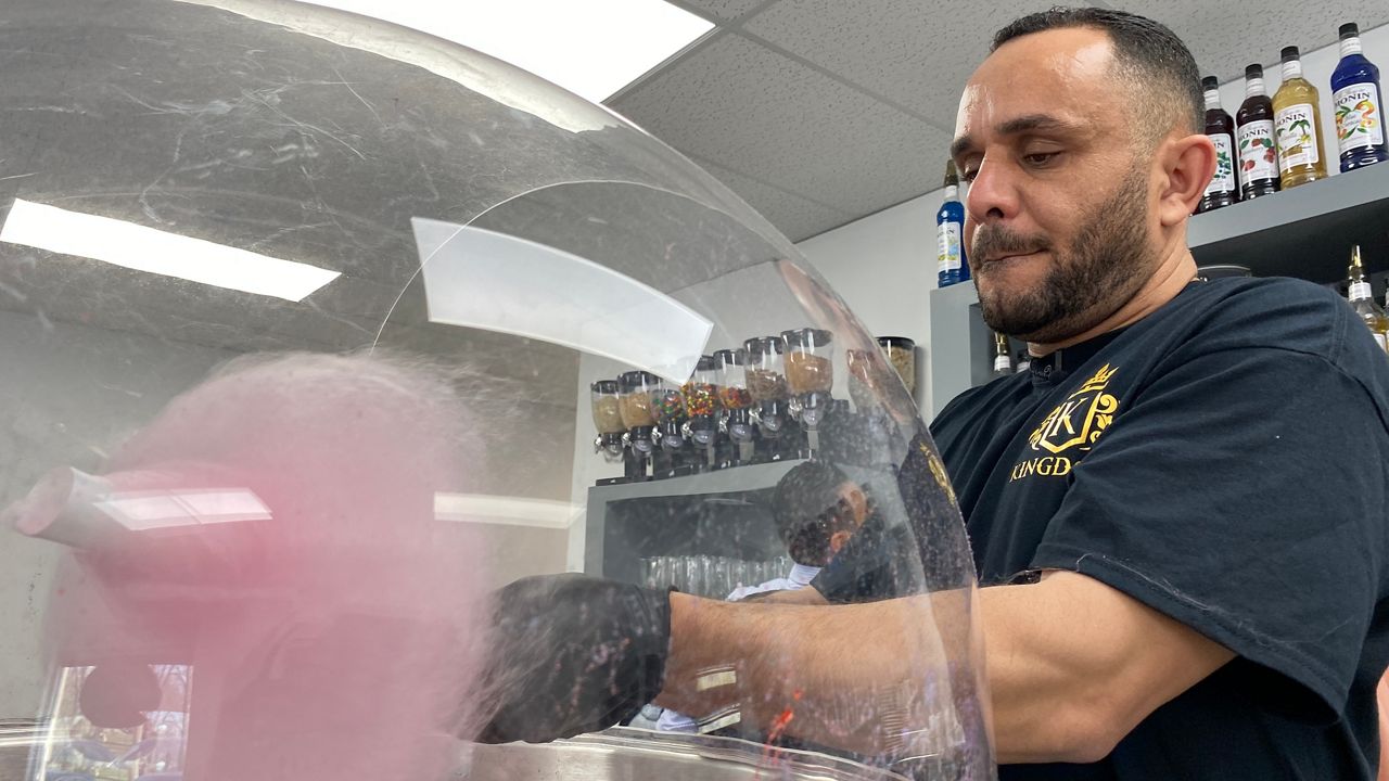 Chocolate and Nut Kingdom features international sweets