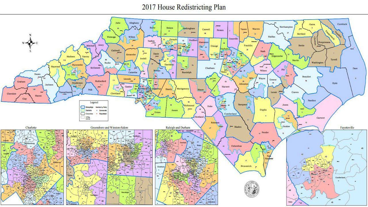 New North Carolina District Maps Are More Favorable to Democrats