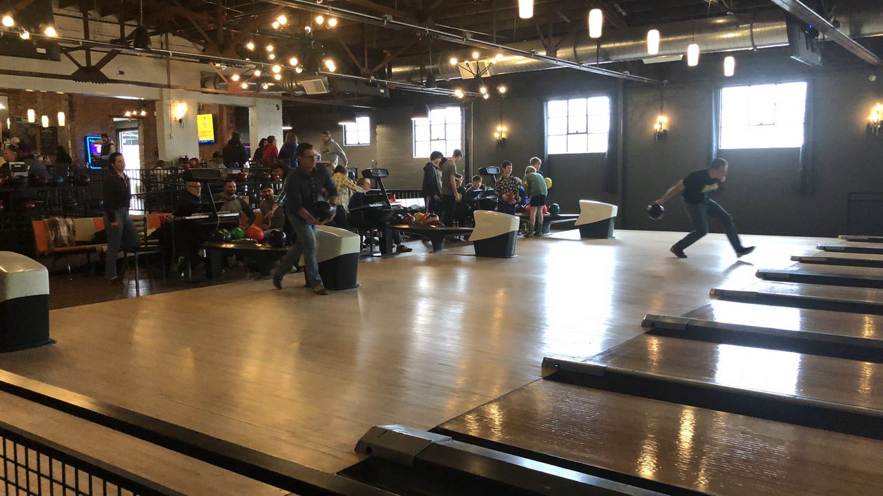 Louisville NYE prep at Vernon Lanes