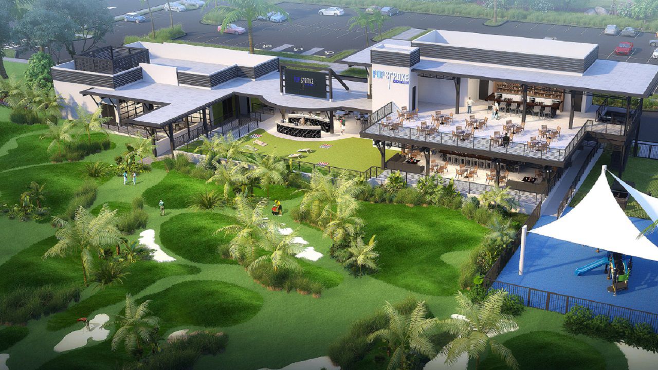 Tiger Woods PopStroke Golf Construction Underway