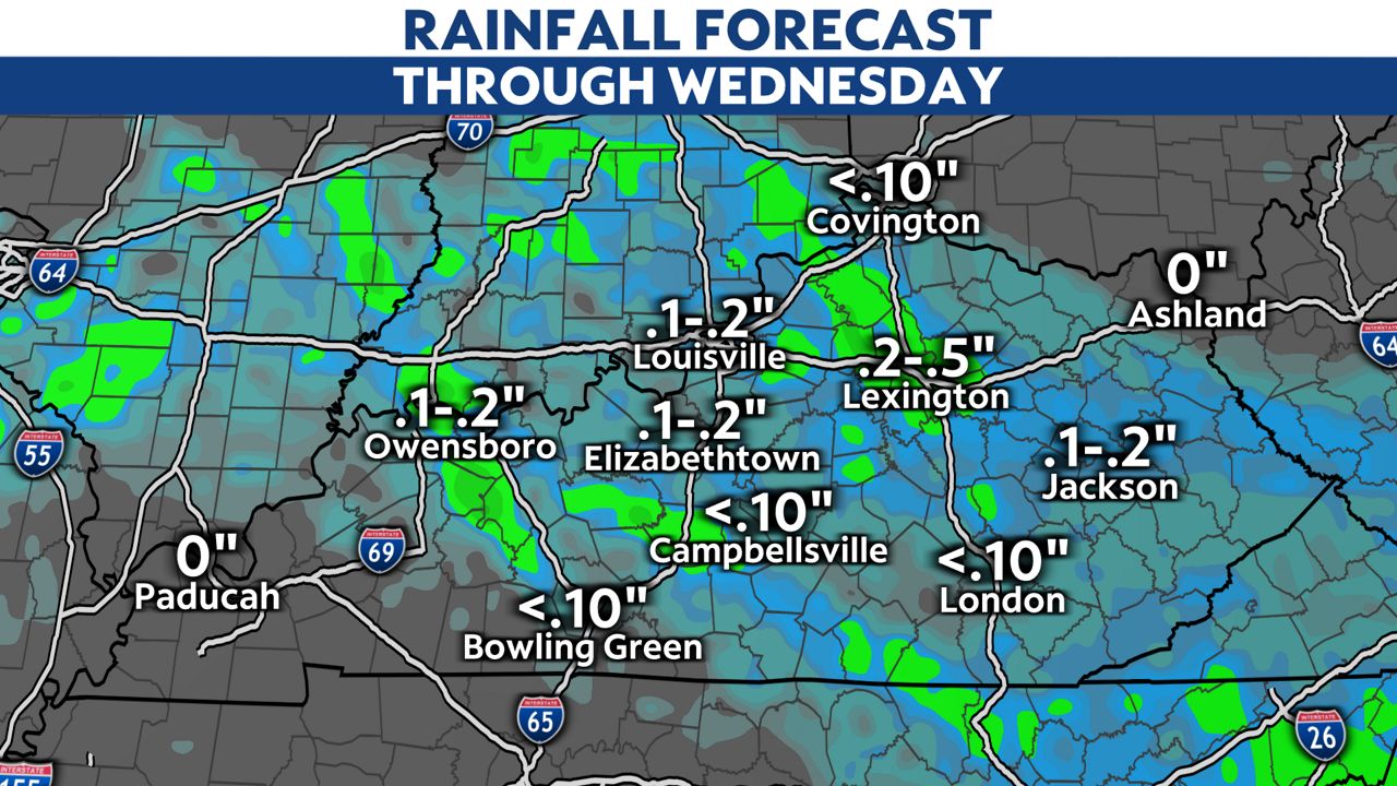 Searching for rain as drought conditions begin to appear