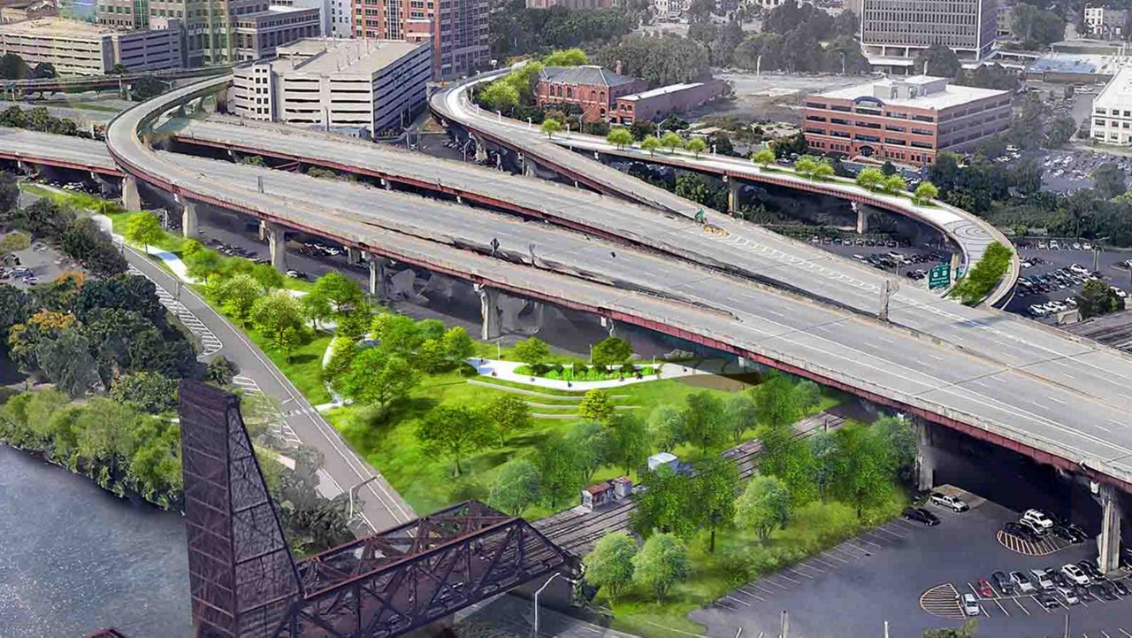 Construction Begins on the Albany Skyway Project