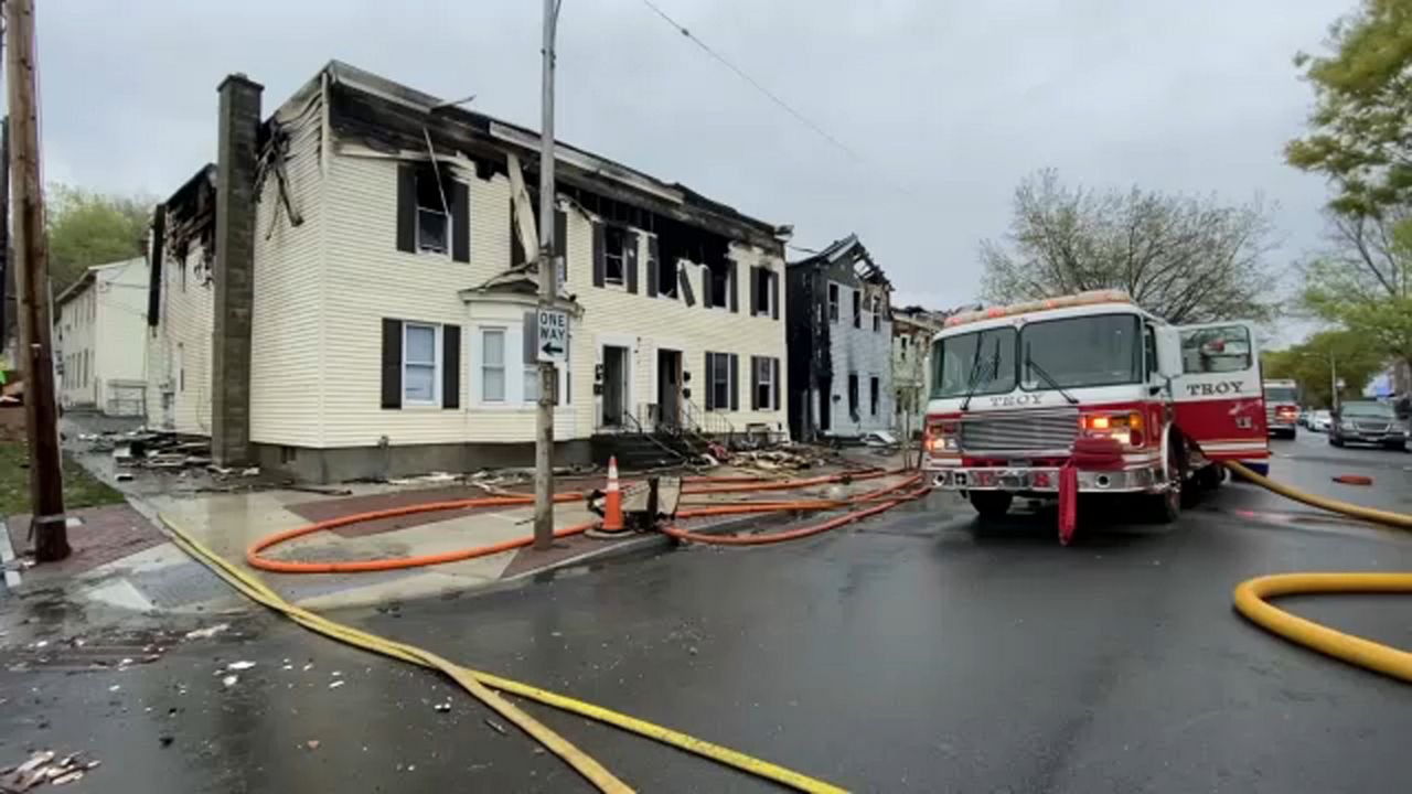 Massive fire in South Troy leaves 1 child dead