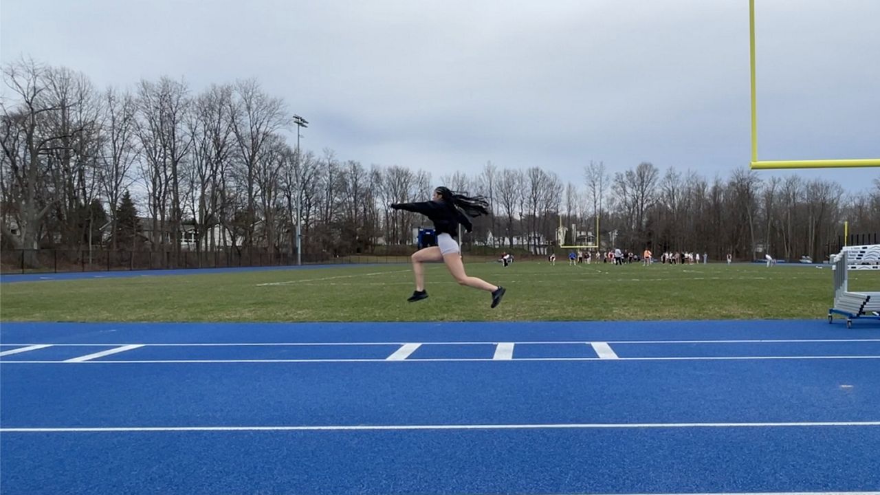 N.Y. high school triple jumper scores eighth in the nation