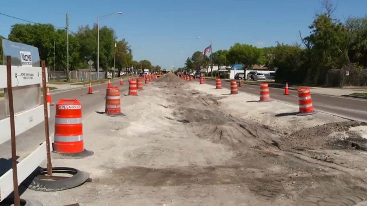 Traffic Inbox Dale Mabry Highway Median Construction