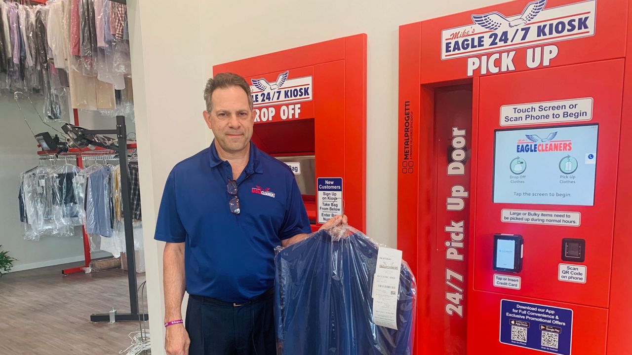 Penfield dry cleaner adds 24hour customer kiosks