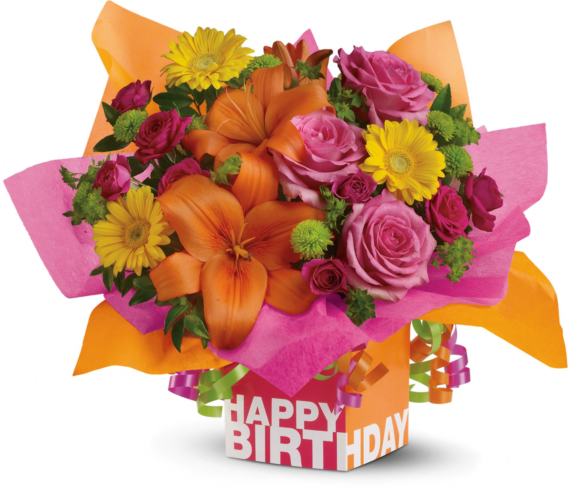 Teleflora’s Rosy Birthday Present Photoverse